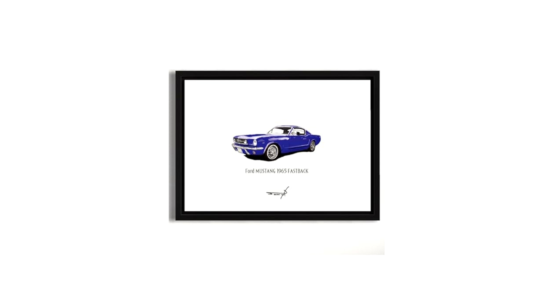 未開封　Ford Mustang マスタング　30年記念アルミ製ポスター Mustang 30th Anniversary Poster | eBay
